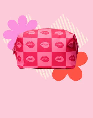 Pucker up! This FREE makeup bag is yours when you spend $65 or more!* -Code: LIPBAG